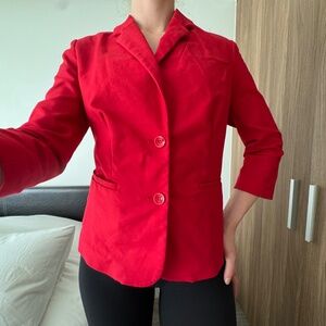 Vintage Cleo Red Blazer
